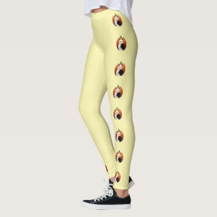 HALLOWEEN Pumpkin Cat SLIMMING ~ Leggings