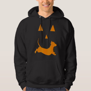 Halloween Pumpkin Dackel Kürbislaterne Costum Hoodie
