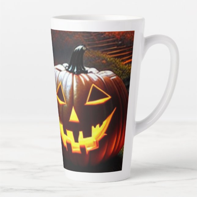 Halloween/Pumpkin/Fall Milchtasse (Rechts)