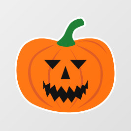 Halloween Pumpkin-Fensterklammer Fensteraufkleber
