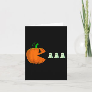 Halloween Pumpkin Fun Geister Kinder Kinder Frauen Karte