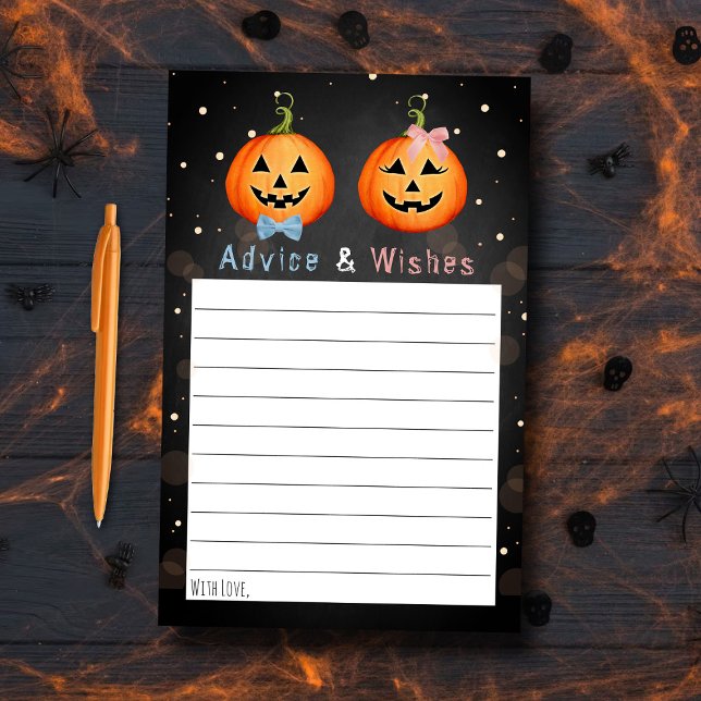 Halloween Pumpkin Gender Reveal Party Ratschläge (Von Creator hochgeladen)