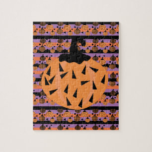 Halloween Pumpkin Geometrie Muster