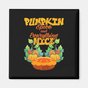 Halloween Pumpkin Gewürz und alles Gute Magnet