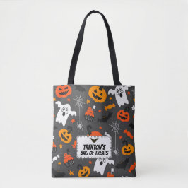 Halloween Pumpkin Ghost Spider Muster Tasche