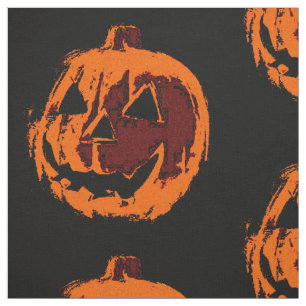 Halloween Pumpkin - Grunge Stil + Ihre Ideen Stoff