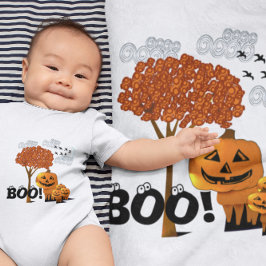 Halloween Pumpkin Heads - TBA Award Baby Strampler