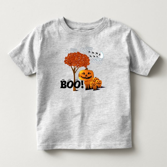 Halloween Pumpkin Heads - TBA Award Kleinkind T-shirt (Vorderseite)