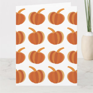 Halloween Pumpkin Herbst Karte