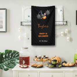 Halloween Pumpkin Hexenhut Ghosts Niedlich Sweet 1 Banner