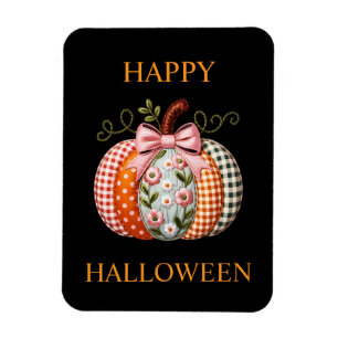 Halloween Pumpkin Holiday Magnet
