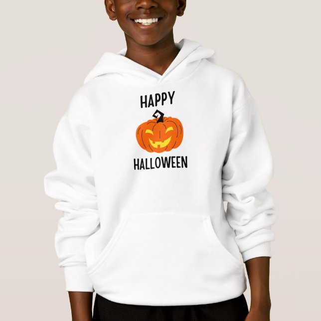 Halloween Pumpkin Hoodie (Vorderseite)