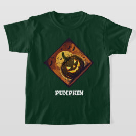 Halloween Pumpkin illustriert Designer T Shirt