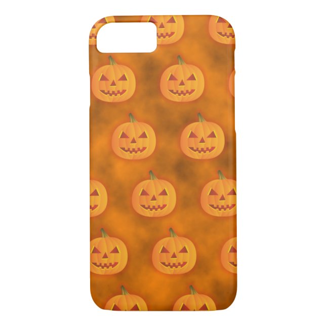 Halloween Pumpkin iPhone Case (Rückseite)