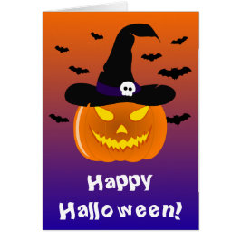 Halloween Pumpkin Jack o’ Lantern Hexenhut