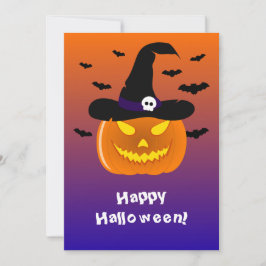 Halloween Pumpkin Jack o’ Lantern Hexenhut