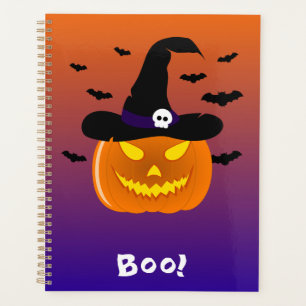 Halloween Pumpkin Jack o’ Lantern Hexenhut Planer