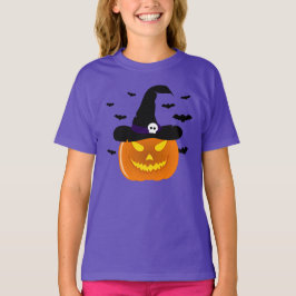 Halloween Pumpkin Jack o’ Lantern Hexenhut T-Shirt