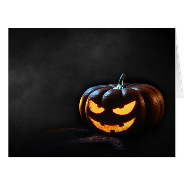 Halloween Pumpkin Jack-O-Lantern Spooky (Vorderseite (Horizontal))