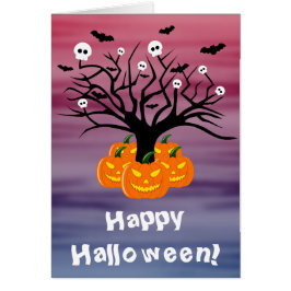 Halloween Pumpkin Jack o’ Lantern Totenbaum