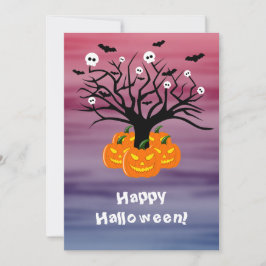 Halloween Pumpkin Jack o’ Lantern Totenbaum