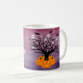 Halloween Pumpkin Jack o’ Lantern Totenbaum Kaffeetasse