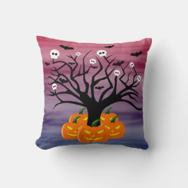 Halloween Pumpkin Jack o’ Lantern Totenbaum Kissen