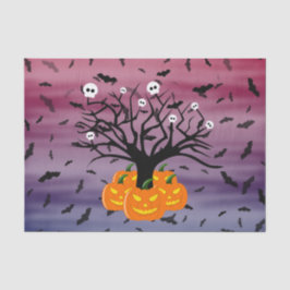 Halloween Pumpkin Jack o’ Lantern Totenbaum Seidenpapier