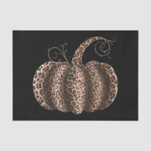 Halloween Pumpkin Kariert Leopard Fall Erntedank Seidenpapier