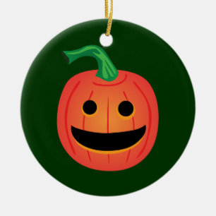 Halloween Pumpkin Keramikornament