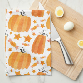 Halloween Pumpkin Kitchen Handtücher