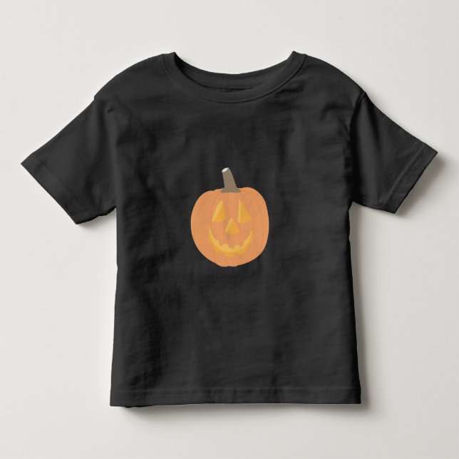Halloween Pumpkin Kleinkind T-shirt (Vorderseite)