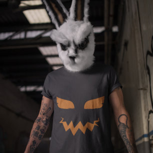Halloween Pumpkin Kürbislaterne Beängstigende Gesi T-Shirt