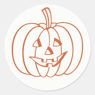 Halloween Pumpkin Kürbislaterne Stickers
