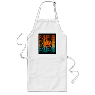 HALLOWEEN PUMPKIN LANGE SCHÜRZE