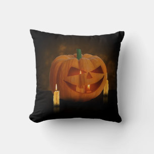 Halloween Pumpkin Lantern mit Kerzen Kissen