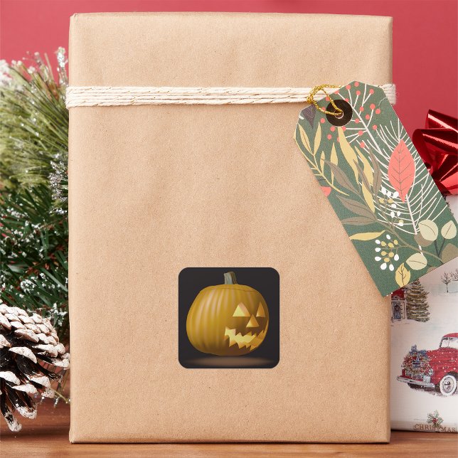 Halloween Pumpkin Lantern Stickers (Von Creator hochgeladen)