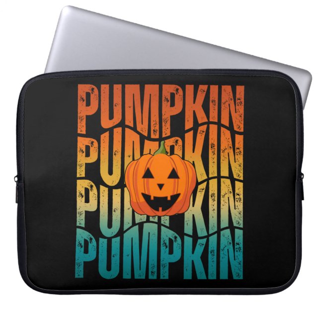 HALLOWEEN PUMPKIN LAPTOPSCHUTZHÜLLE (Vorderseite)