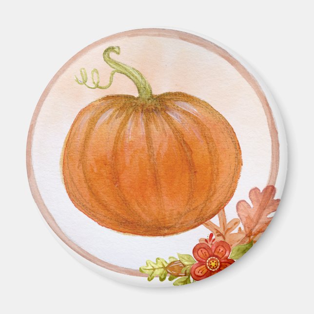 Halloween Pumpkin Magnet (Vorne)