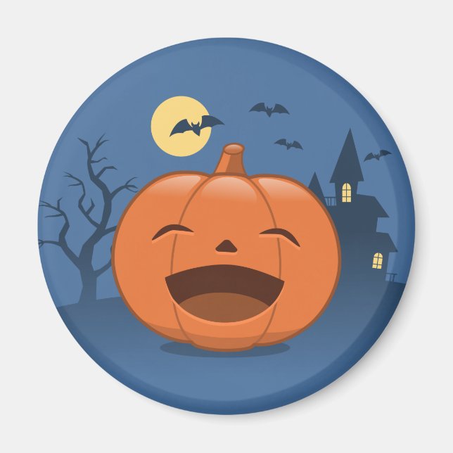 Halloween Pumpkin Magnet (Vorne)