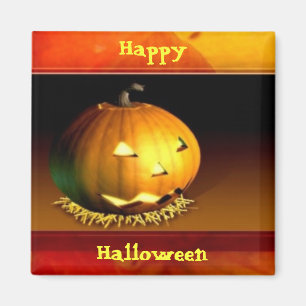 Halloween Pumpkin Magnet