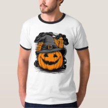 Halloween Pumpkin mit Hut, Men's