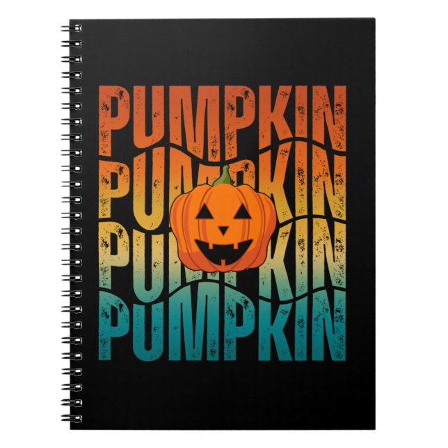 HALLOWEEN PUMPKIN NOTIZBLOCK (Vorderseite)