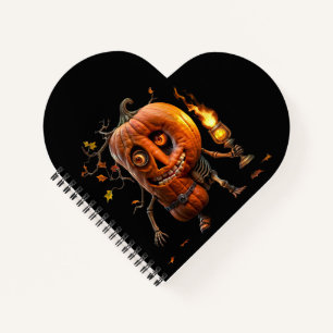 Halloween Pumpkin Notizbuch