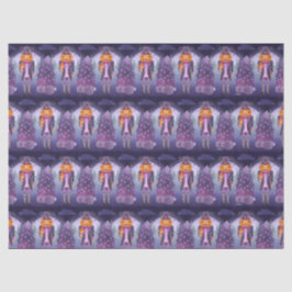 Halloween Pumpkin Nutcracker Seidenpapier