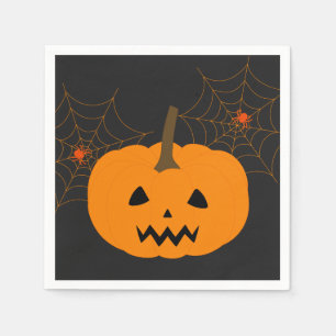 Halloween Pumpkin Paper Napkin Serviette