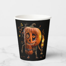 Halloween Pumpkin Pappbecher