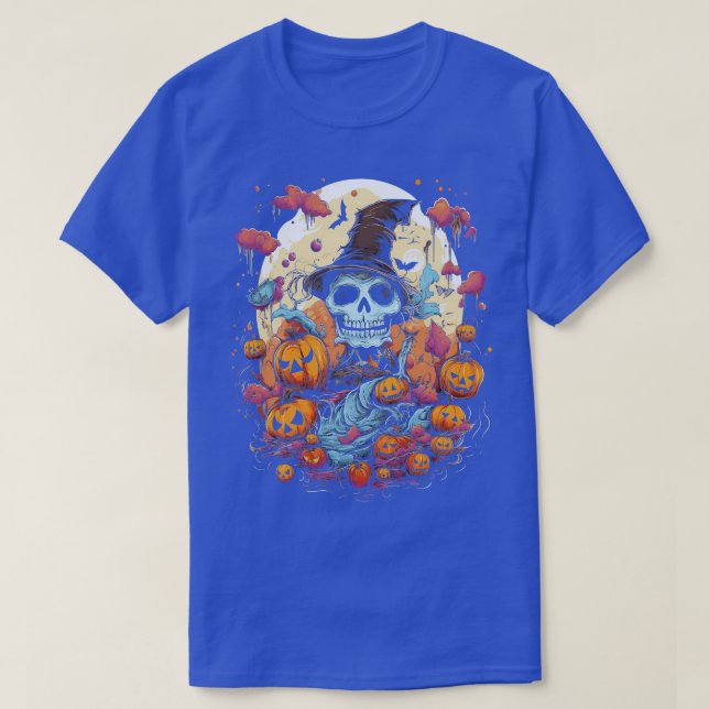 Halloween Pumpkin-Patch T-Shirt (Design vorne)