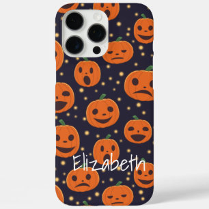Halloween Pumpkin Pattern Kürbislaterne Custom iPhone 16 Pro Max Hülle