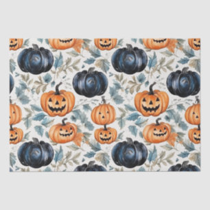 Halloween Pumpkin Pattern Seidenpapier
